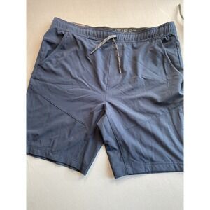 GERRY Men's Pull-On Trail Shorts XL Blue Coal NWT Stretch Hiking Athletic